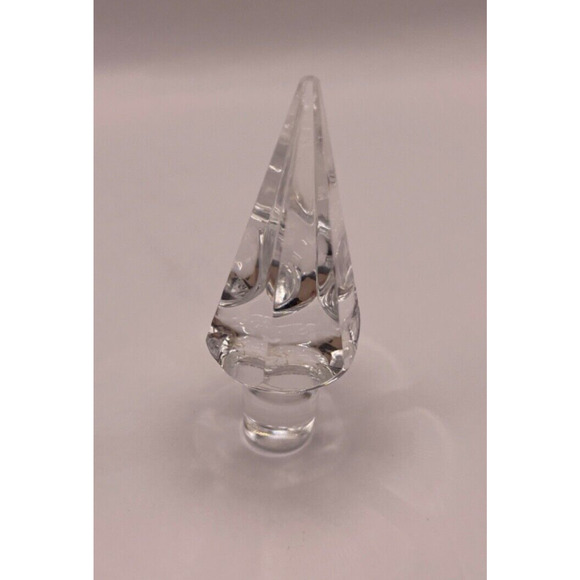 Vintage Collectible Crystal Glass Perfume Decanter Bottle Dauber 4.5" Tall - Picture 4 of 10